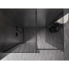 Mexen Kioto-X ścianka prysznicowa Walk-in 150 x 90 cm, transparent 10 mm, gun metal - 800-150-202-95-00-090-X
