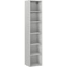 Mexen Box-A korpus słupka łazienkowego 35 cm, szary mat - 91AX1-1600-300-1-62
