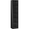 Mexen Box-A korpus słupka łazienkowego 35 cm, czarny połysk - 91AX1-1600-300-1-70