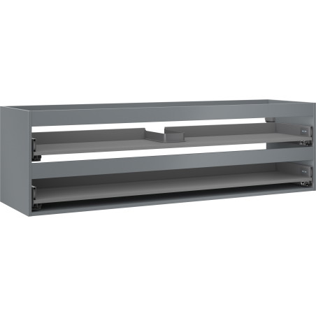 Mexen Box-A korpus szafki podumywalkowej 160 cm, 2 szuflady, grafit mat - 91AX0-1600-470-2-66