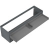 Mexen Box-A korpus szafki podumywalkowej 160 cm, 2 szuflady, grafit mat - 91AX0-1600-470-2-66