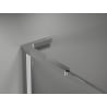 Mexen Kioto-F L ścianka prysznicowa Walk-in z ramką 85 x 202 cm, transparent 8 mm, chrom - 800-085-174-01-00