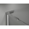 Mexen Kioto-F L ścianka prysznicowa Walk-in z ramką 100 x 202 cm, transparent 8 mm, chrom - 800-100-174-01-00