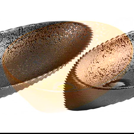 Mexen Elza umywalka nablatowa 40 x 33 cm, miedziana - 21014051