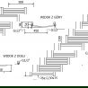 Mexen Helios grzejnik łazienkowy 1500 x 500 mm, 534 W, złoty - W103-1500-500-00-50