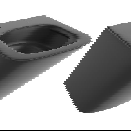 Mexen Teo miska wc Rimless Tornado, czarna mat - 3385XX85T