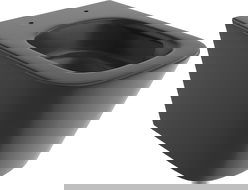 Mexen Teo miska wc Rimless Tornado, czarna mat - 3385XX85T