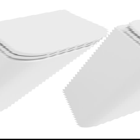 Mexen Teo miska wc Rimless Tornado z deską wolnoopadającą slim, duroplast, biała połysk - 30850600T