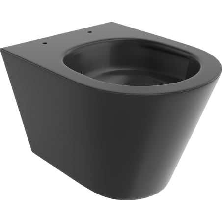 Mexen Rico miska wc Rimless Tornado, czarna mat - 3372XX85T