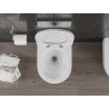 Mexen Carmen miska wc Rimless Tornado z deską wolnoopadającą slim, duroplast, biała połysk - 30880100T