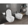 Mexen Carmen miska wc Rimless Tornado z deską wolnoopadającą slim, duroplast, biała połysk - 30880300T