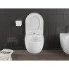 Mexen Carmen miska wc Rimless Tornado z deską wolnoopadającą slim, duroplast, biała połysk - 30880400T
