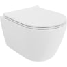 Mexen Carmen miska wc Rimless Tornado z deską wolnoopadającą slim, duroplast, biała połysk - 30880500T