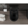 Mexen Carmen miska wc Rimless Tornado z deską wolnoopadającą slim, duroplast, czarna mat - 30881085T