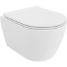 Mexen Carmen miska wc Rimless z deską wolnoopadającą slim, duroplast, biała połysk - 30880500