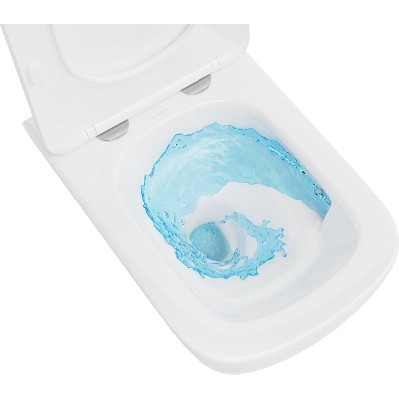Mexen Timo miska wc Rimless Tornado, biała połysk - 3365XX00T