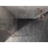 Mexen Lunar kabina prysznicowa półokrągła uchylna lewa 100 x 90 cm, transparent, miedź szczotkowana - 833-100L-090P-65-00