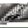 Mexen Lunar kabina prysznicowa półokrągła uchylna prawa 100 x 70 cm, transparent, gun metal - 833-100P-070L-95-00