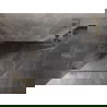 Mexen Lunar L kabina prysznicowa pięciokątna uchylna lewa 100 x 90 cm, transparent, złota szczotkowana - 831L-100L-090P-55-00-L