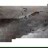 Mexen Lunar L kabina prysznicowa pięciokątna uchylna lewa 80 x 80 cm, transparent, różowe złoto - 831L-080L-080P-60-00-L
