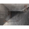 Mexen Lunar L kabina prysznicowa pięciokątna uchylna lewa 100 x 90 cm, transparent, miedź szczotkowana - 831L-100L-090P-65-00-L