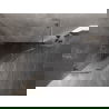 Mexen Lunar L kabina prysznicowa pięciokątna uchylna lewa 80 x 80 cm, transparent, nikiel szczotkowany - 831L-080L-080P-97-00-L