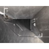 Mexen Lunar L kabina prysznicowa pięciokątna uchylna prawa 100 x 90 cm, transparent, biała - 831L-100P-090L-20-00-P