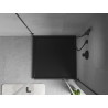 Mexen Flow brodzik kwadratowy slim 95 x 95 cm, czarny mat - 46S709595