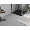 Mexen Flow brodzik kwadratowy slim 110 x 110 cm, czarny mat - 46S701111