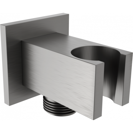 Mexen Cube przyłącze kątowe, gun gray szczotkowany - 79300-66