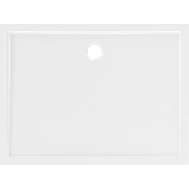 Mexen Flow brodzik prostokątny slim 70 x 120 cm, biały połysk - 46R107012