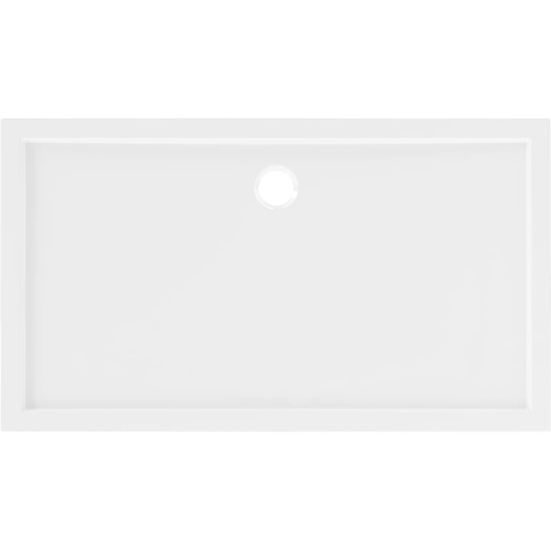 Mexen Flow brodzik prostokątny slim 150 x 85 cm, biały połysk - 46R108515