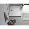 Mexen Flow brodzik prostokątny slim 90 x 100 cm, biały połysk - 46R109010