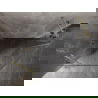 Mexen Lunar kabina prysznicowa pięciokątna uchylna lewa 90 x 80 cm, transparent, złota szczotkowana - 831-090L-080P-55-00-L