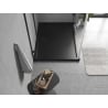 Mexen Flow brodzik prostokątny slim 90 x 75 cm, czarny mat - 46R707590