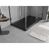 Mexen Flow brodzik prostokątny slim 140 x 80 cm, czarny mat - 46R708014