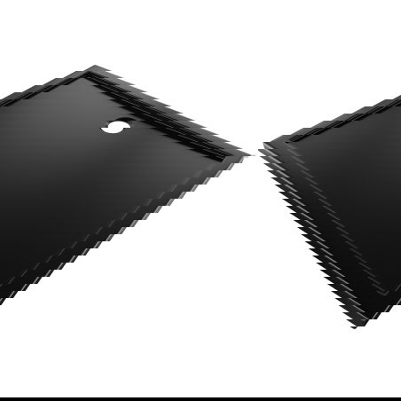 Mexen Flow brodzik prostokątny slim 90 x 95 cm, czarny mat - 46R709095