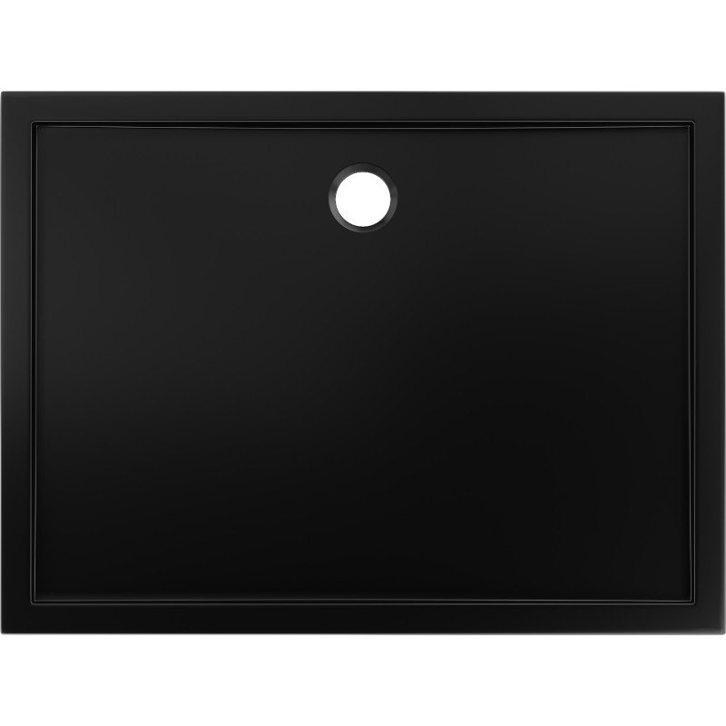 Mexen Flow brodzik prostokątny slim 90 x 100 cm, czarny mat - 46R709010