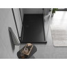 Mexen Flow brodzik prostokątny slim 150 x 100 cm, czarny mat - 46R701015