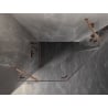 Mexen Lunar kabina prysznicowa pięciokątna uchylna lewa 100 x 80 cm, transparent, miedź szczotkowana - 831-100L-080P-65-00-L