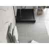 Mexen Flow+ brodzik kwadratowy 100 x 100 cm, czarny mat - 46S701010H