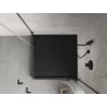Mexen Flow+ brodzik kwadratowy 100 x 100 cm, czarny mat - 46S701010H