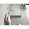 Mexen Flow+ brodzik prostokątny 70 x 100 cm, biały połysk - 46R107010H