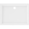 Mexen Flow+ brodzik prostokątny 70 x 100 cm, biały połysk - 46R107010H