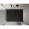 Mexen Flow+ brodzik prostokątny 80 x 70 cm, czarny mat - 46R707080H