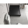 Mexen Flow+ brodzik prostokątny 110 x 70 cm, czarny mat - 46R707011H