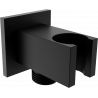 Mexen Cube przyłącze kątowe, czarne - 79300-70