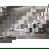 Mexen Lunar Duo kabina prysznicowa uchylna 70 x 70 cm, transparent, chrom - 834-070L-070P-01-00