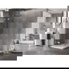 Mexen Lunar Duo kabina prysznicowa uchylna 85 x 85 cm, transparent, chrom - 834-085L-085P-01-00