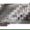 Mexen Lunar Duo kabina prysznicowa uchylna 90 x 90 cm, transparent, chrom - 834-090L-090P-01-00